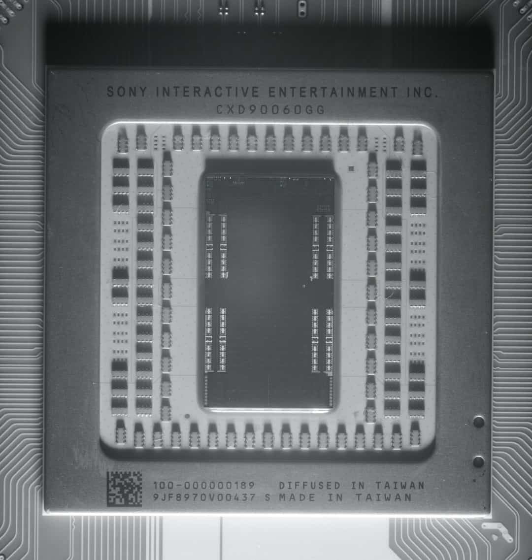 Processador da Sony PS5 visto ao microscópio revela limitações