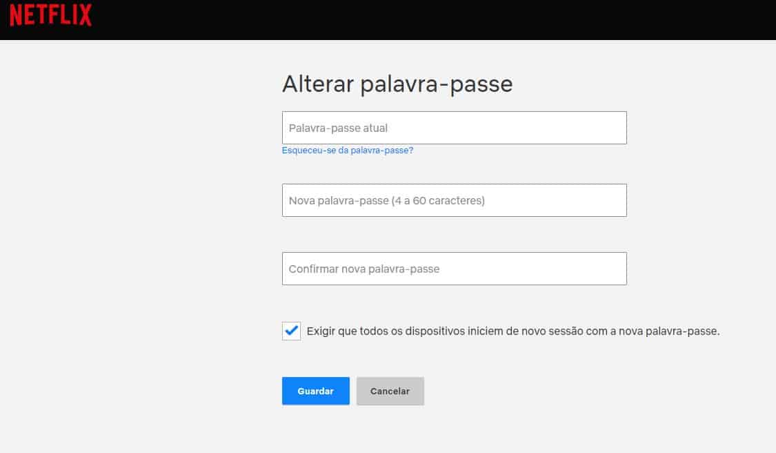 Como Alterar Email na Netflix