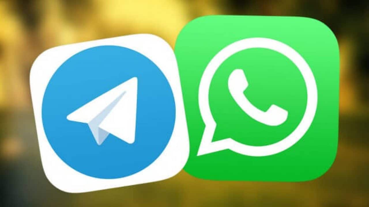 whatsapp, telegram