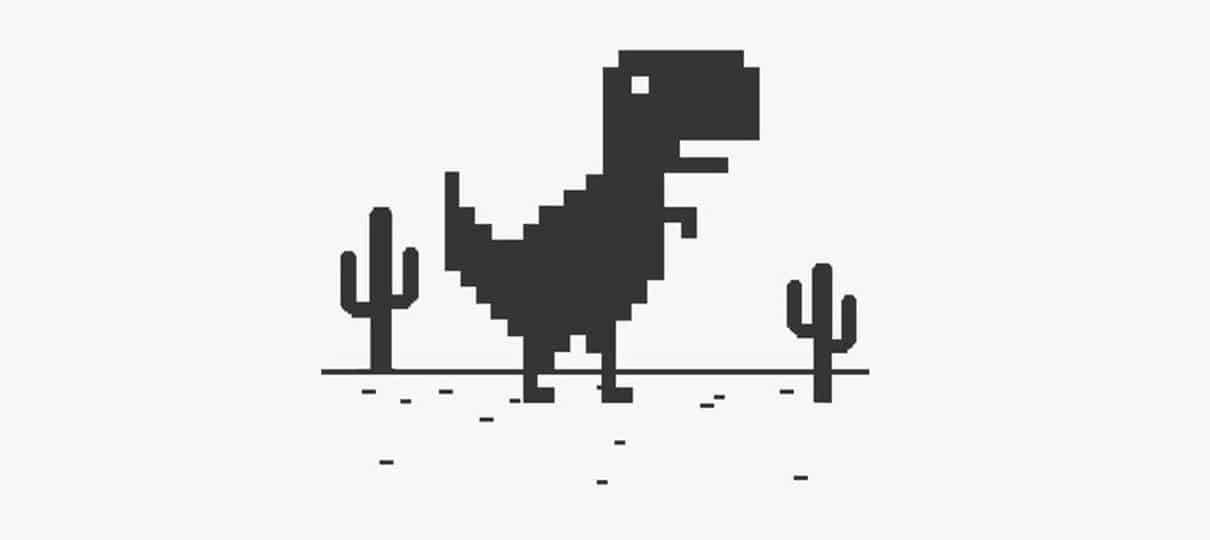 Chrome: dinossauro da Google está pronto para os jogos olímpicos