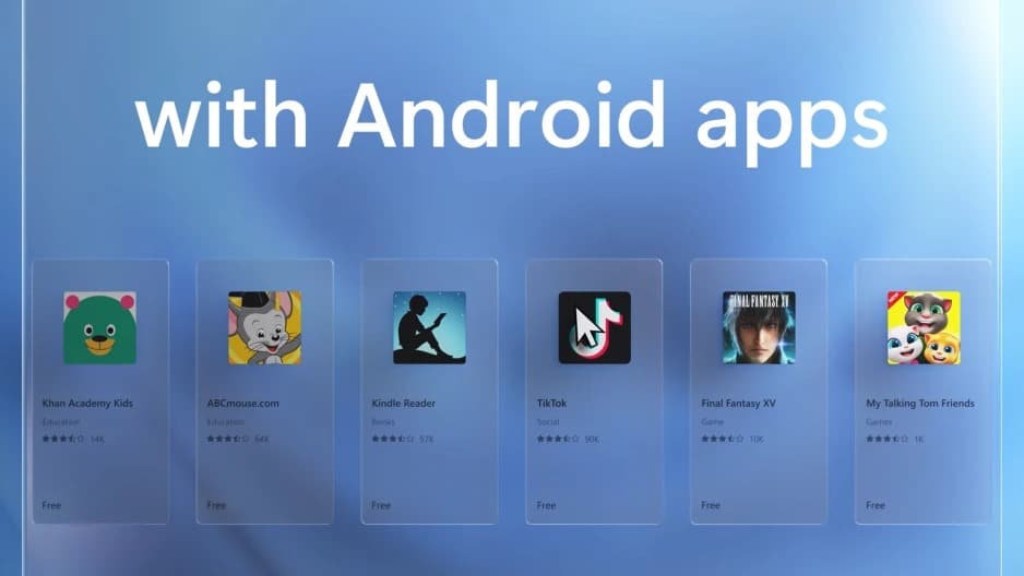 Quer instalar apps do Android no Windows 11? Este programa grátis