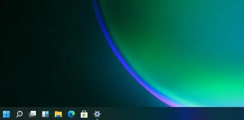 Windows 11 barra tarefas