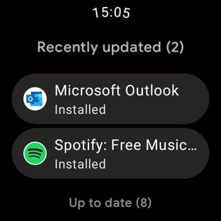 Wear OS 3.0 Google Play Store