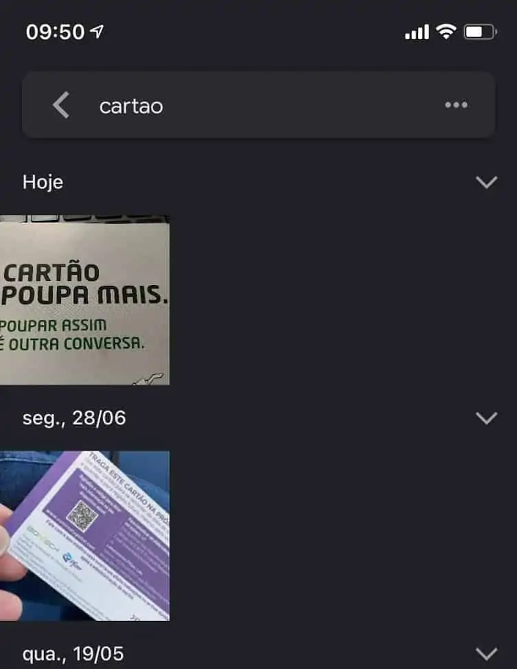 Google Fotos pesquisar