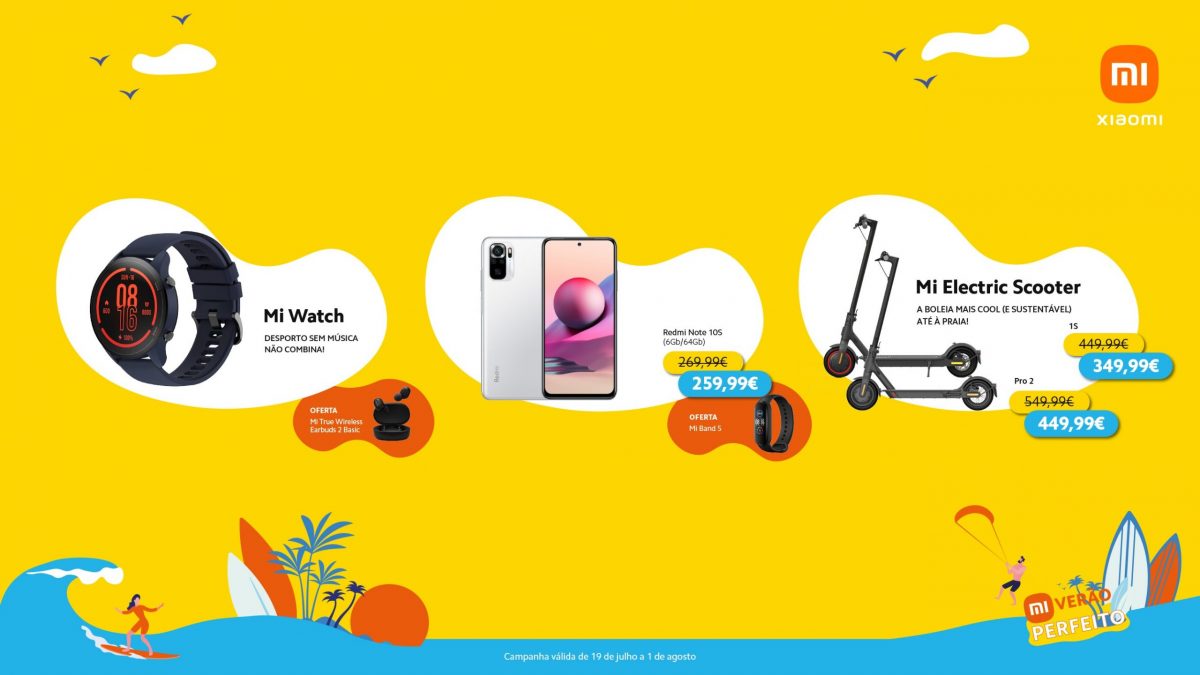 Temos novas promoções Xiaomi de verão na Mi Store Portugal! Leak
