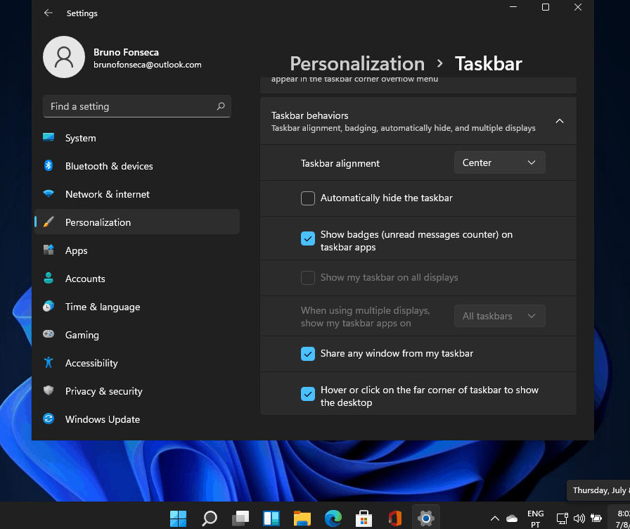 Windows 11 nova versão