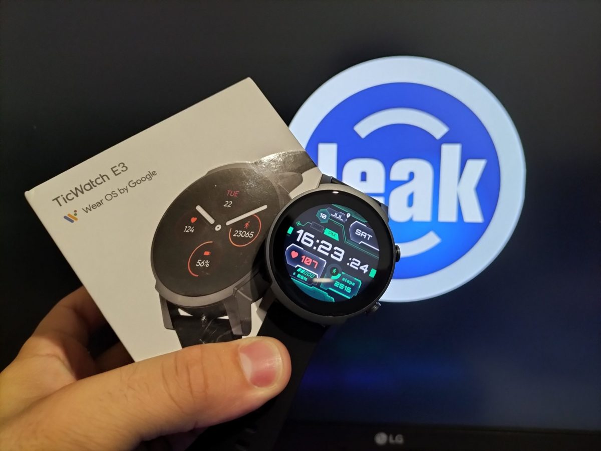 TicWatch E3: smartwatch com especificações de topo a preço baixo – [Blog GigaOutlet]