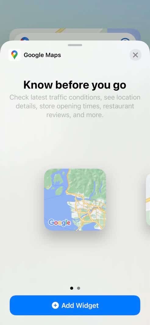 Google Maps seguido, Google Maps para iOS
