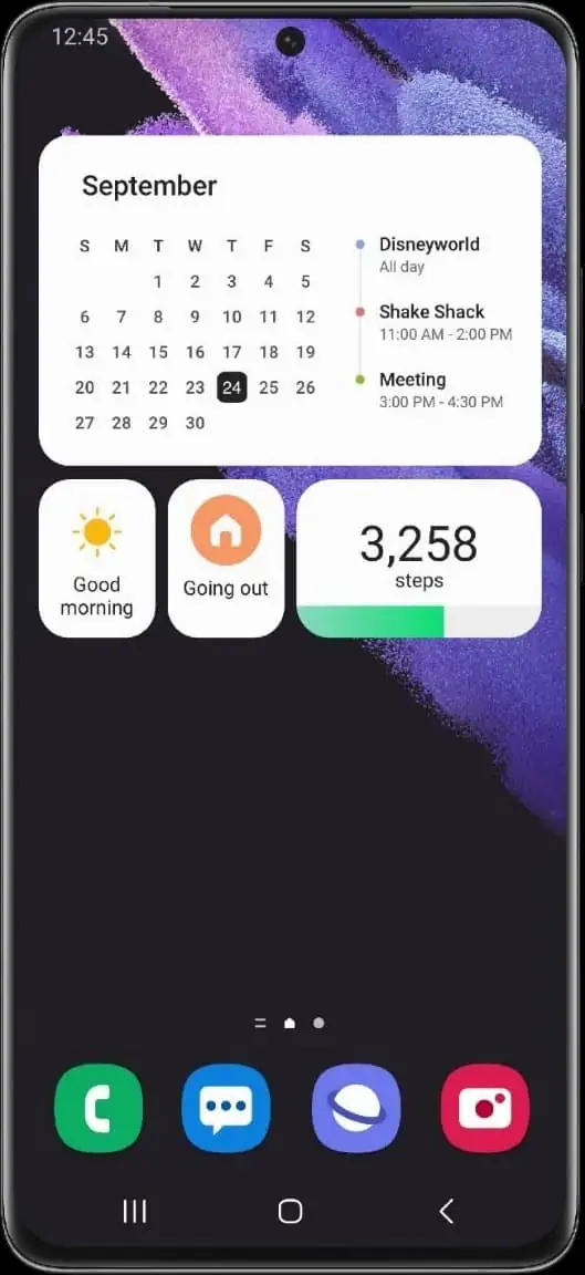 Galaxy S21 Android 12