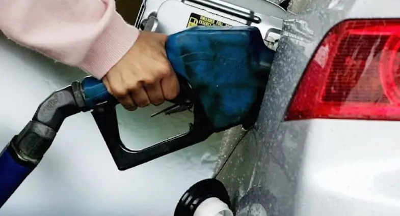 gasolina, fumos do gasóleo