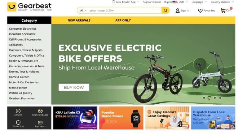 GearBest voltou: verifique já a sua conta e as encomendas!