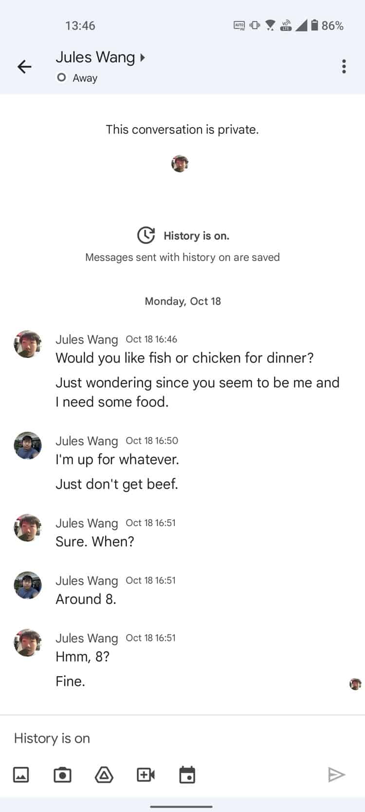 Google Chat fácil