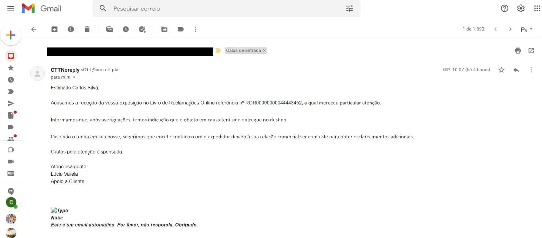 ctt expresso encomendas