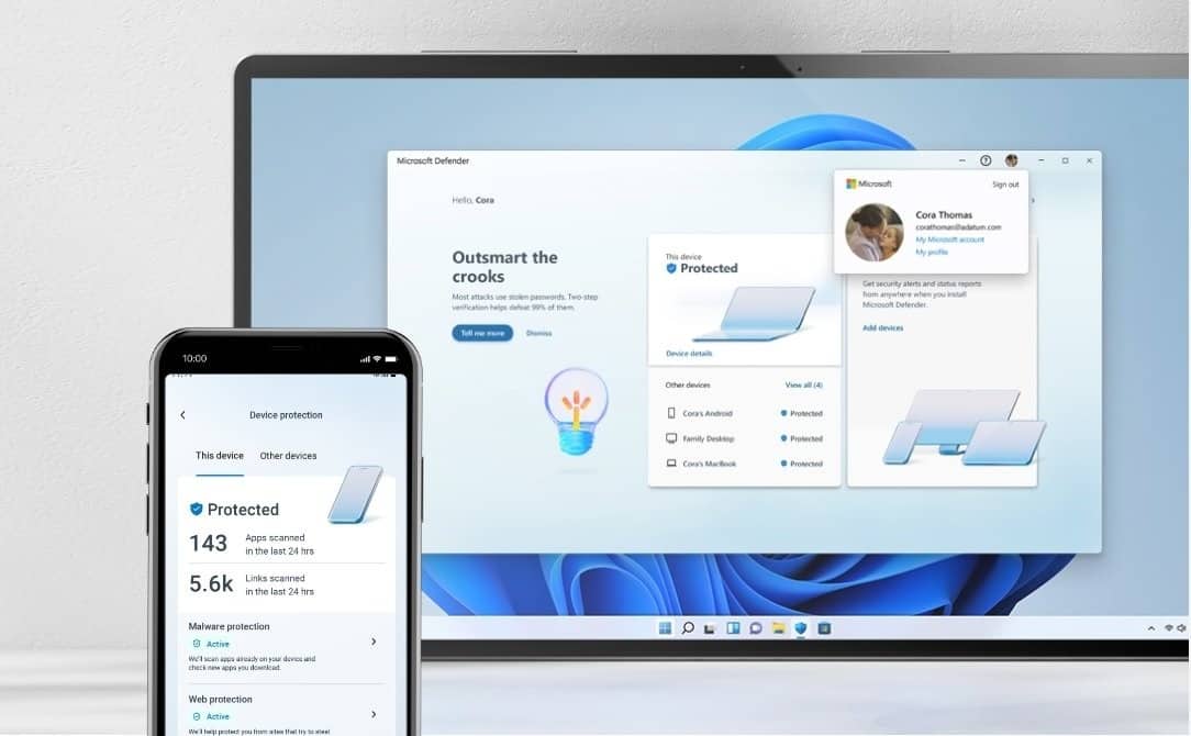 Microsoft fim antivírus