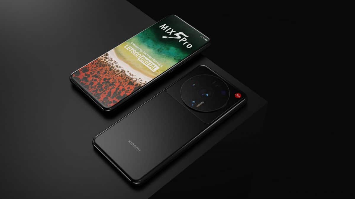 Xiaomi Mix 5 Pro: veja as novas imagens espetaculares!
