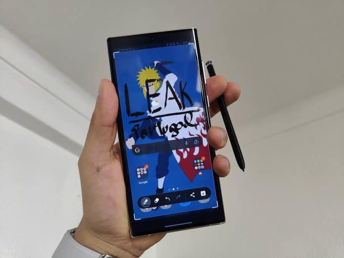 s22, leak, ultra, câmara frontal do S23 FE