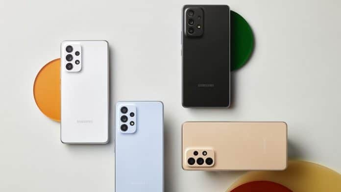 smartphones Samsung Android 15, Samsung melhorias na câmara, Android 13 Galaxy A33