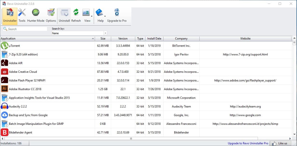 remover software Windows