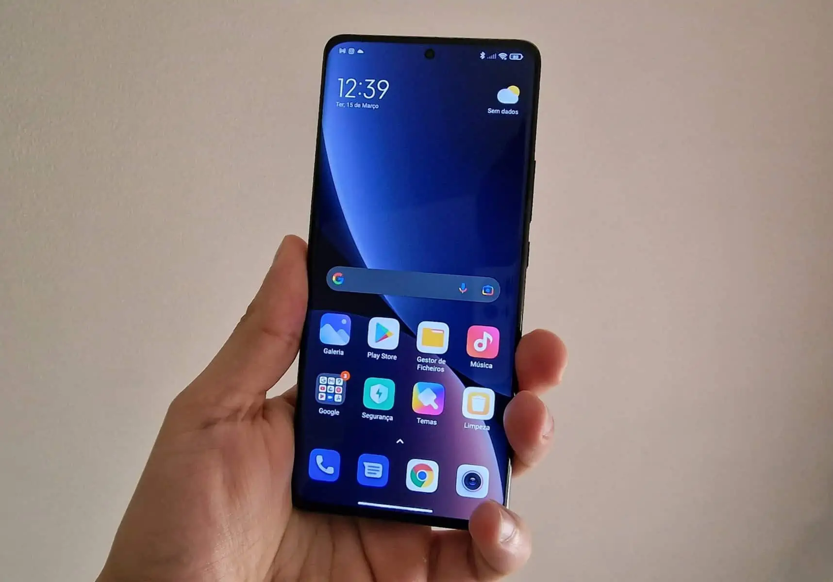 Xiaomi 12S armazenamento