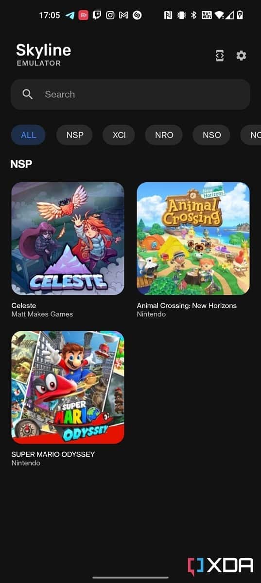 Finalmente CONFERINDO O APP de JOGAR JOGOS DE SWITCH no ANDROID 