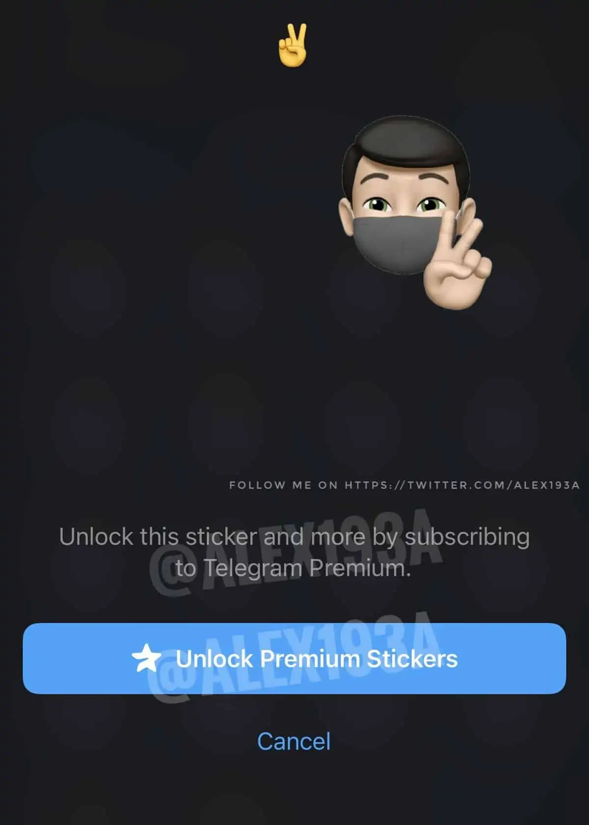 Telegram euros