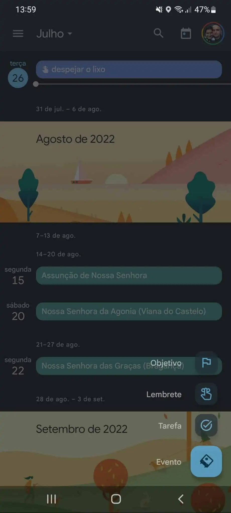 Calendário Google: experimente agora estas funções! - Leak