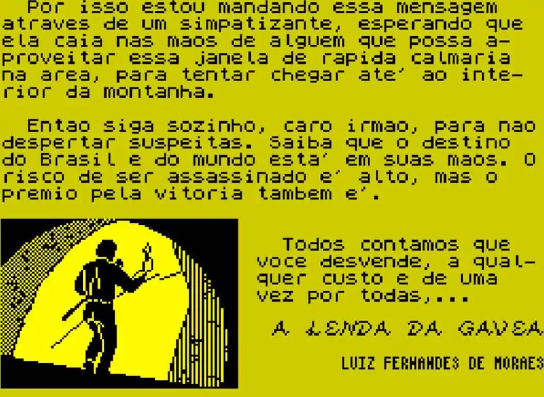 a Lenda da Gávea