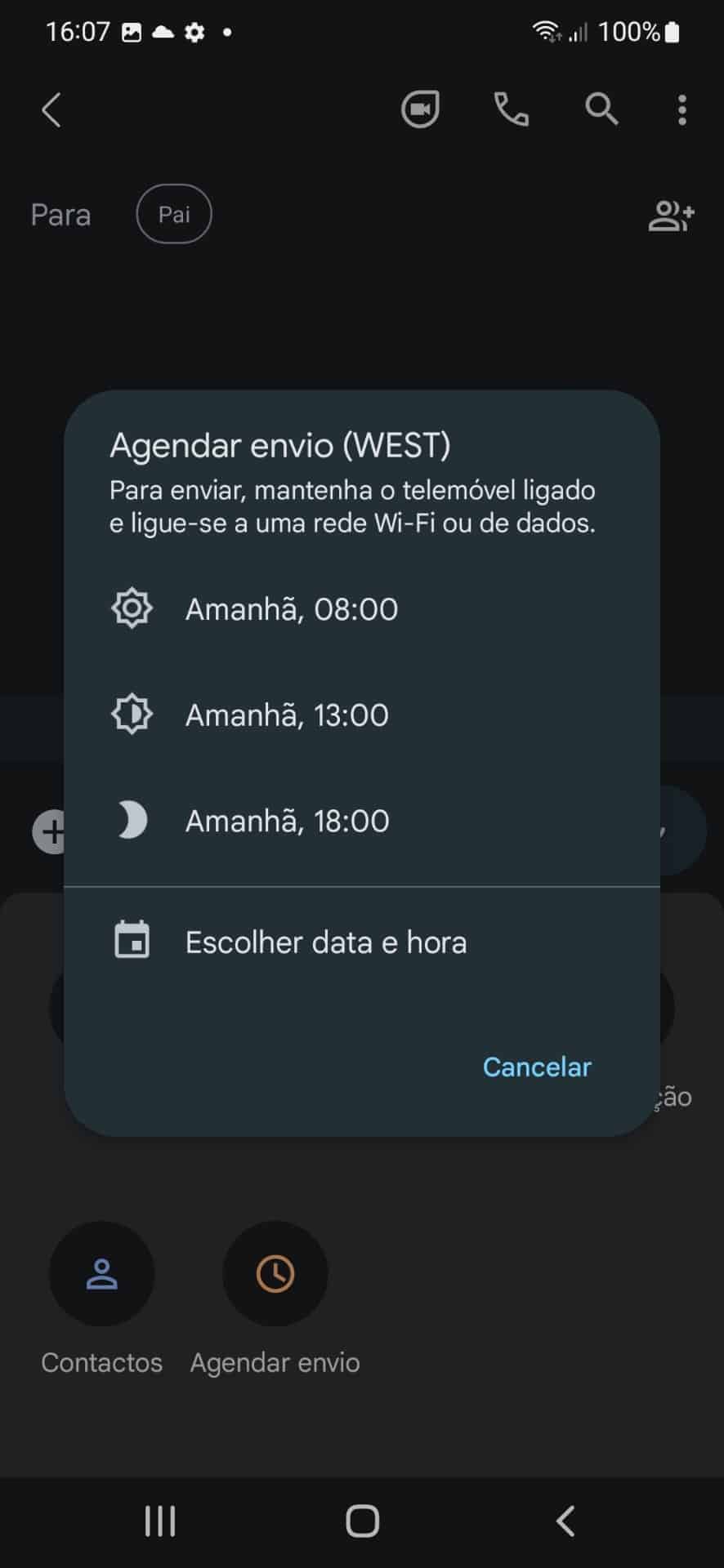 google mensagens enviar sms