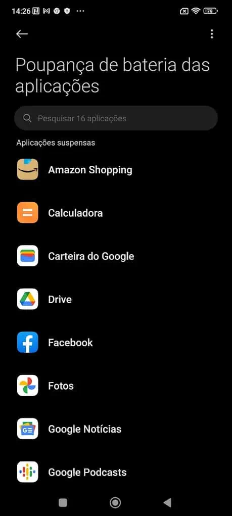 Xiaomi duração da bateria