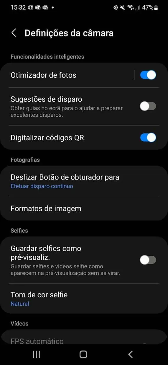 Samsung Galaxy mude câmara, fotos profissionais smartphone