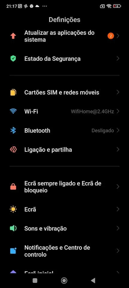 Xiaomi aumentar velocidade smartphone, xiaomi desativar publicidade