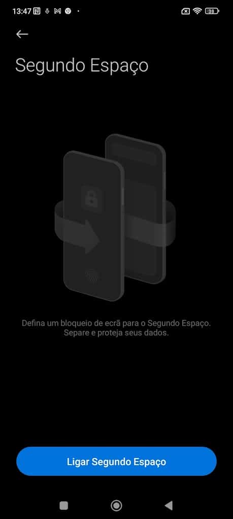 smartphone Xiaomi segurança