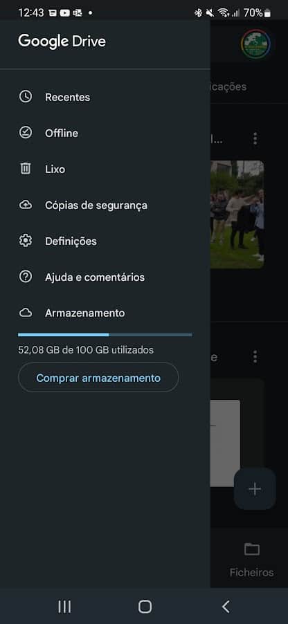 Google Drive smartphone, backup smartphone Android
