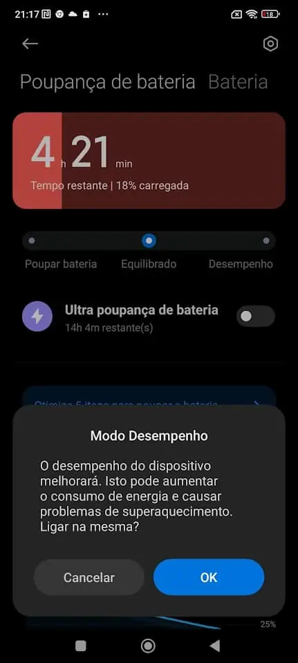 Xiaomi aumentar velocidade smartphone