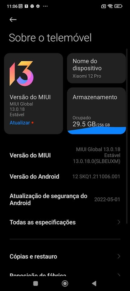 smartphone xiaomi lento