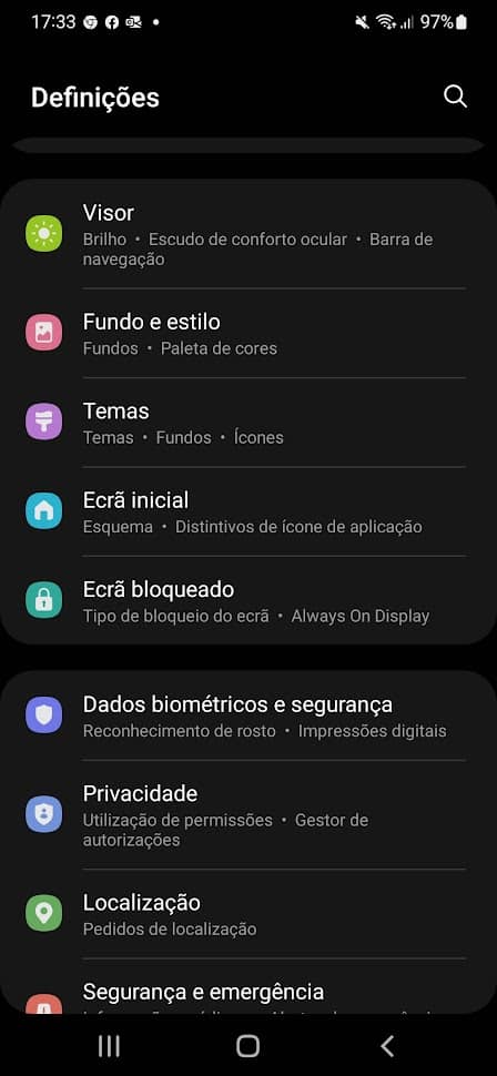Samsung Galaxy Widgets