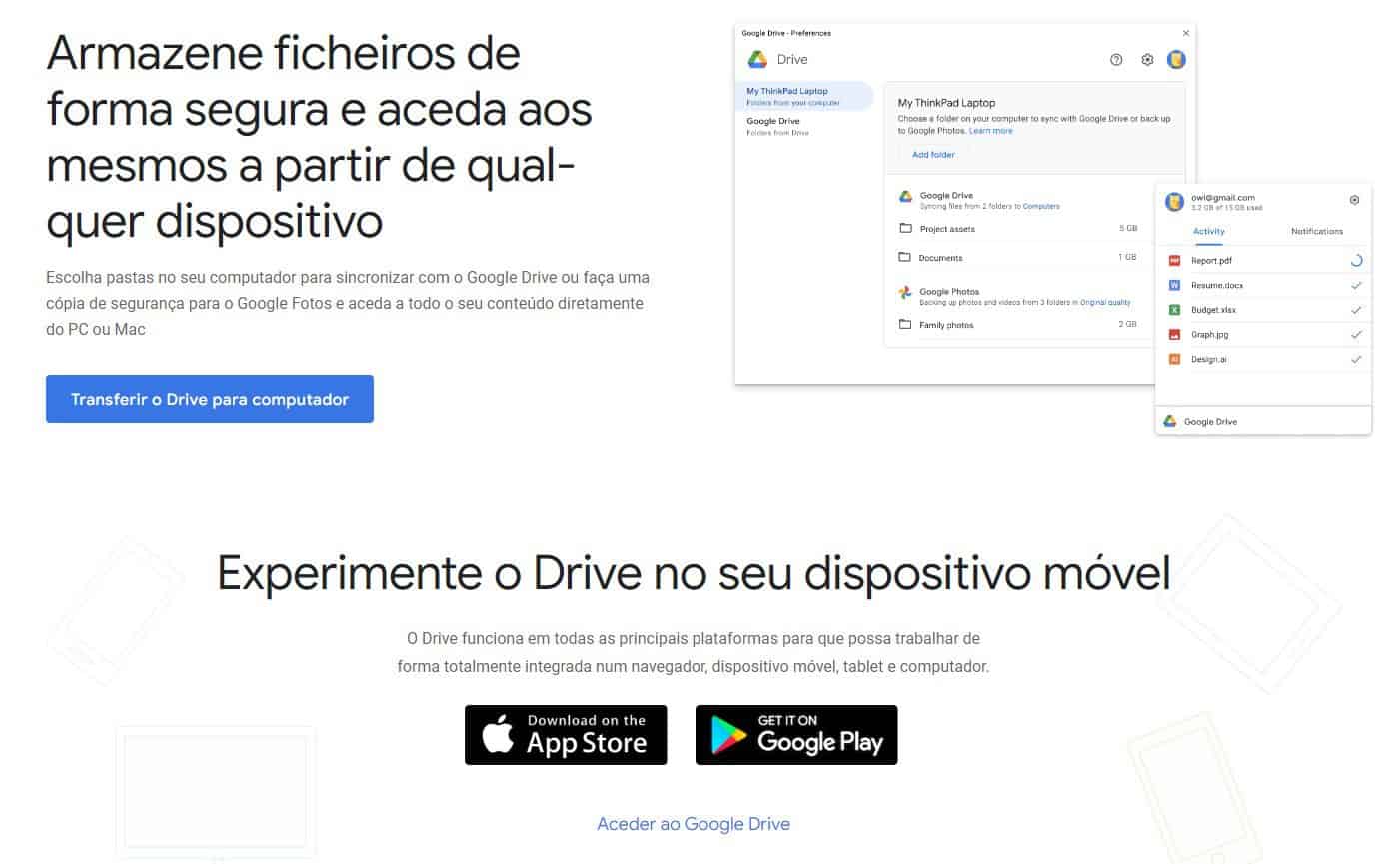 Como integrar o Google Drive no Explorador de Ficheiros - Leak