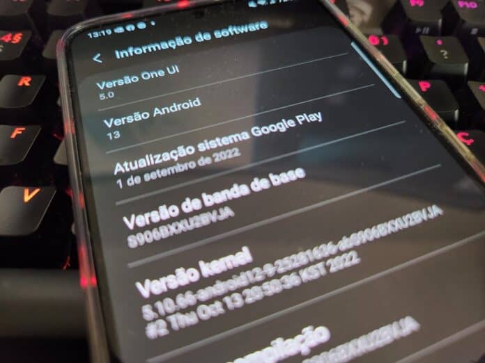 One UI 5.1, programa beta do One UI 6.0, utilizar o teclado da Samsung