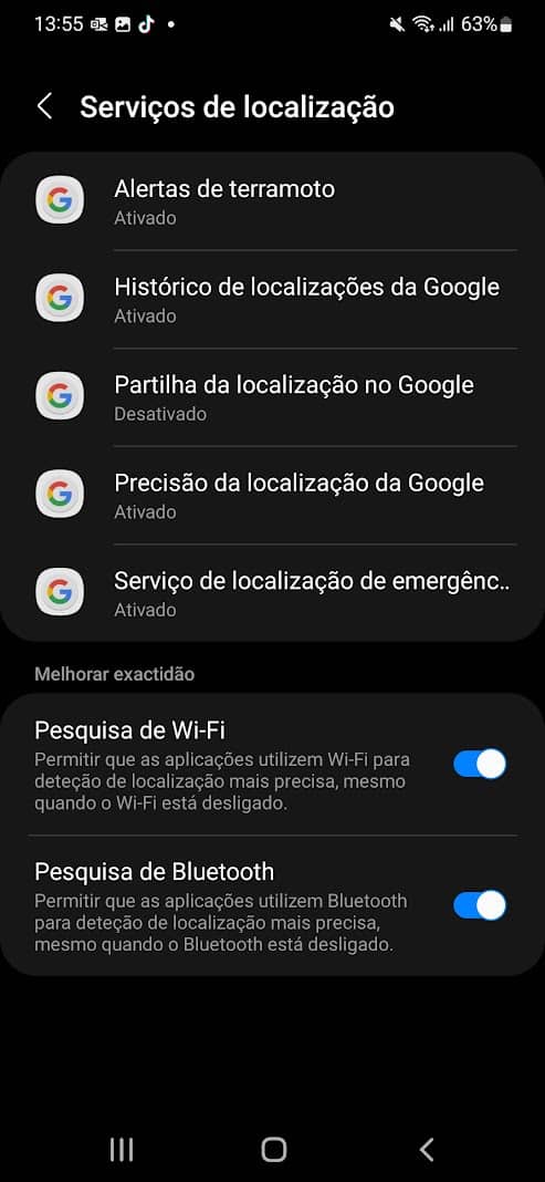 melhorar GPS smartphone Android