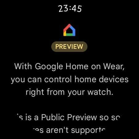 Google Home Wear OS