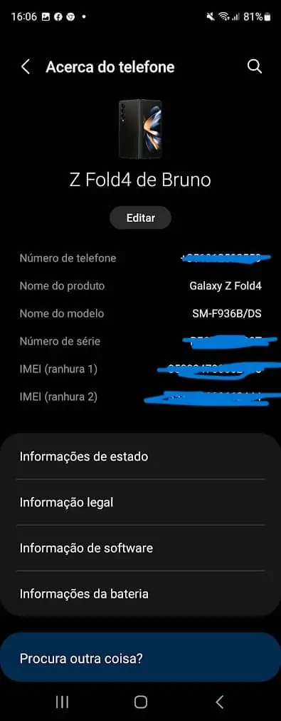 Samsung modo de programador