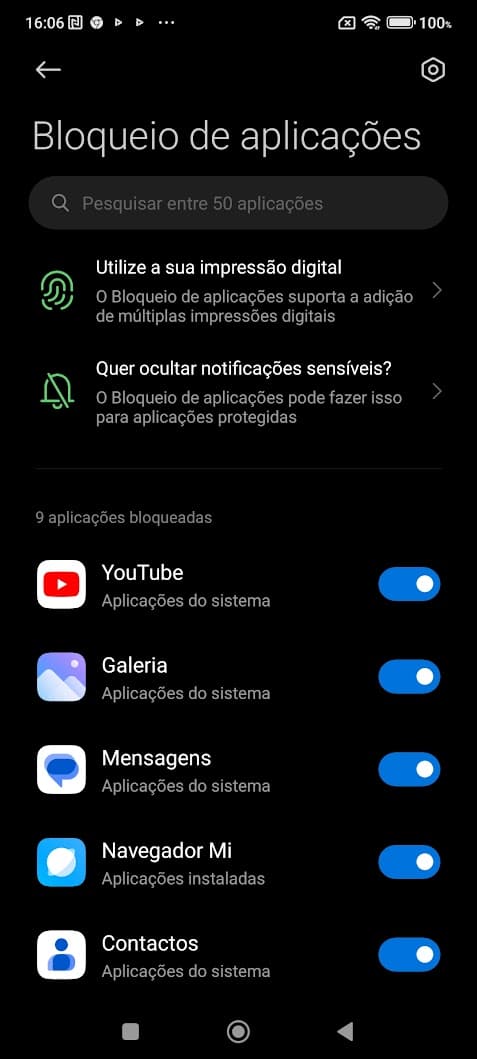 Xiaomi bloquear apps