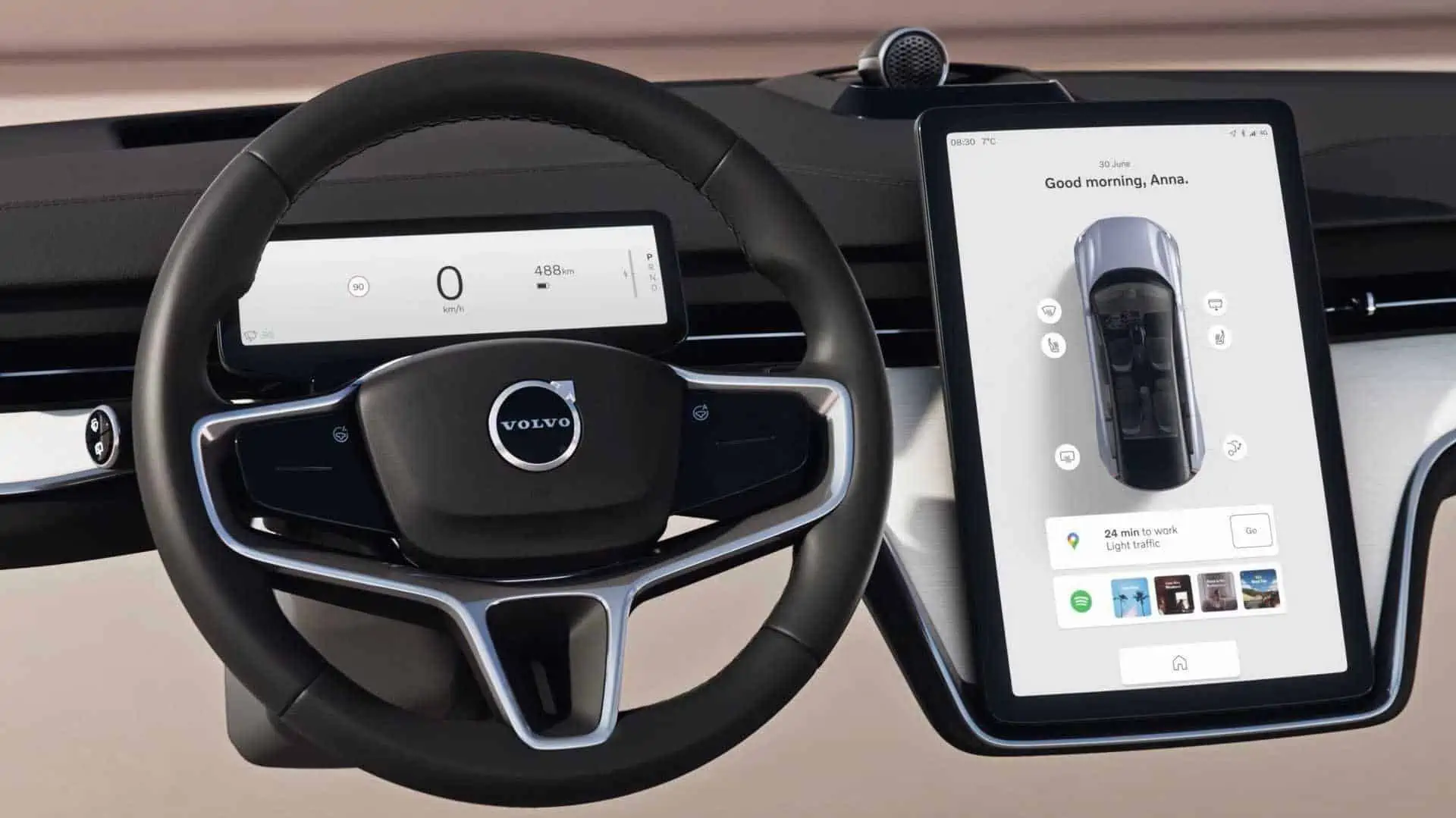 Volvo EX90 pode queimar a lente do teu telemóvel. Verdade?
