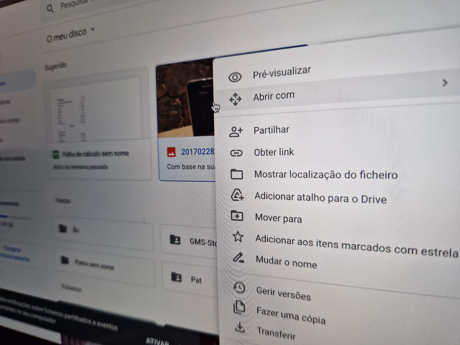 Google Drive: como partilhar ficheiros com contas não Gmail