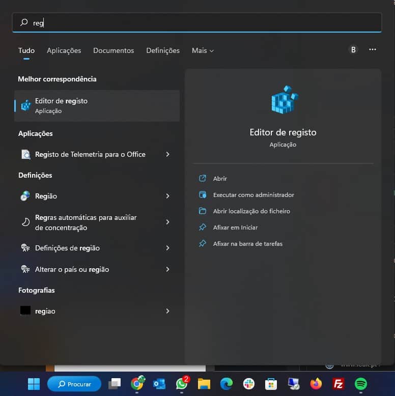 Windows 11 deaktiviert Bing