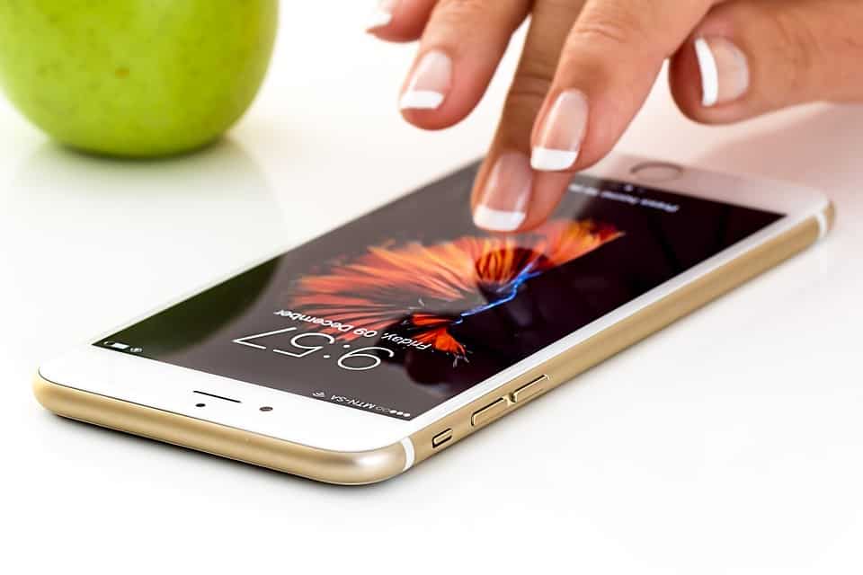 smartphone não detecta dedo