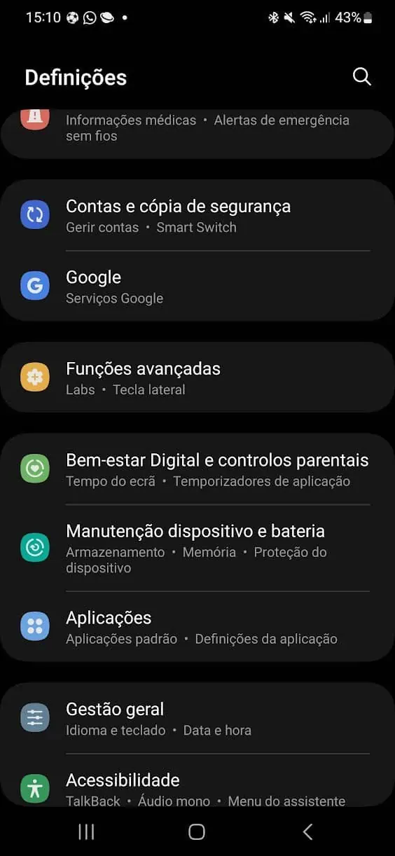 android bateria smartphone saudável