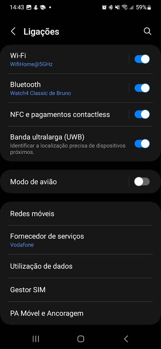 android funções escondidas, Samsung economizador de dados