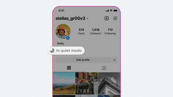 Instagram, Quiet Mode