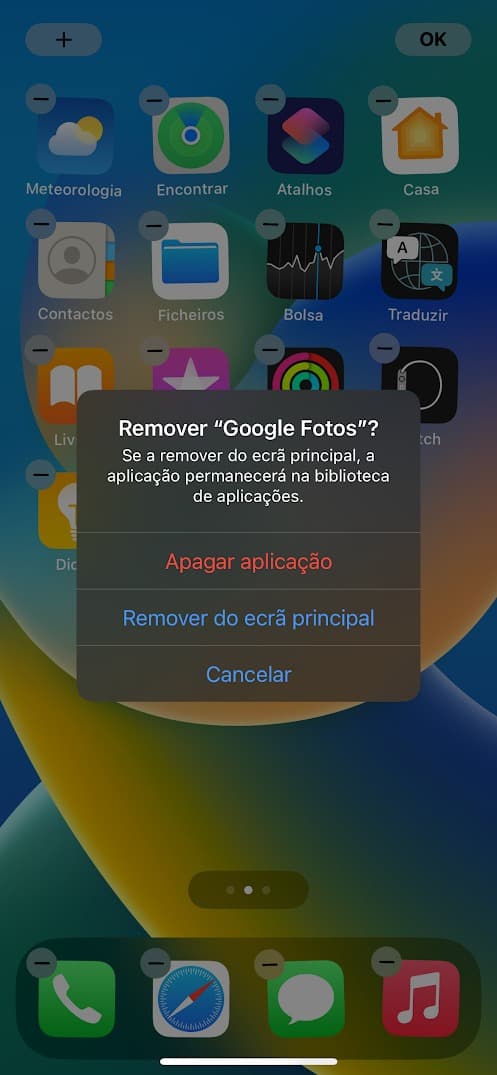 hide apps on iphone